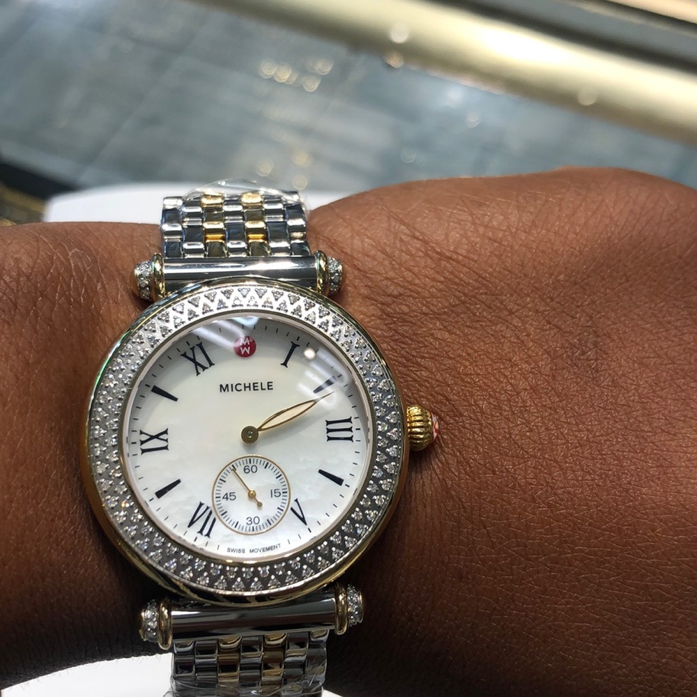 Michele diamond watch ( caber) - Picture 13 of 15